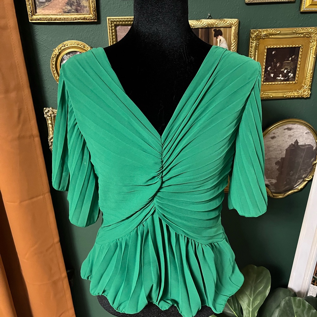 Kelly Green Womens Top Brand Unknown